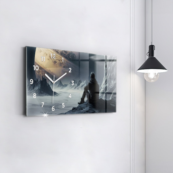 Vízszintes üvegóra Ember Űrbolygó