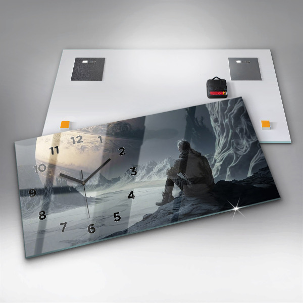 Vízszintes üvegóra Ember Űrbolygó