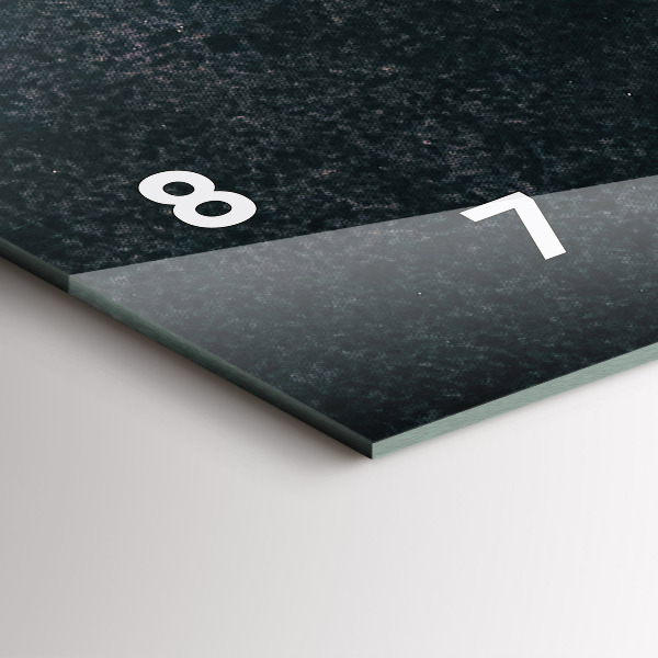 Vízszintes üvegóra Kávébab