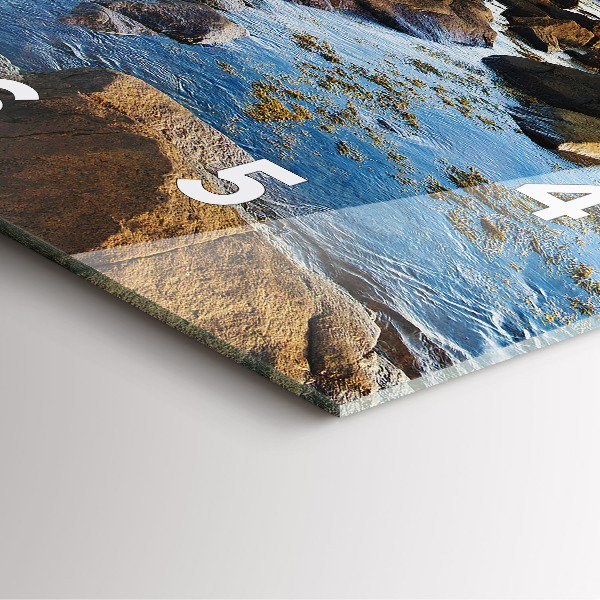 Szögletes fali üvegóra Annisquam világítótorony