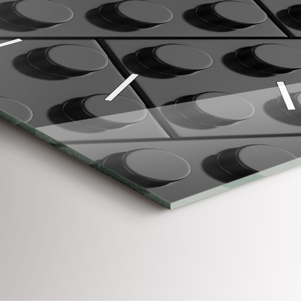 Szögletes fali üvegóra Játék blokkok