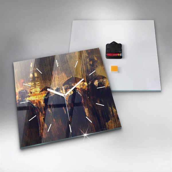 Szögletes fali üvegóra Impresszionizmus a művészeti piactéren