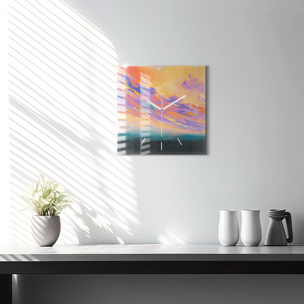 Szögletes fali üvegóra Plátói szerelem