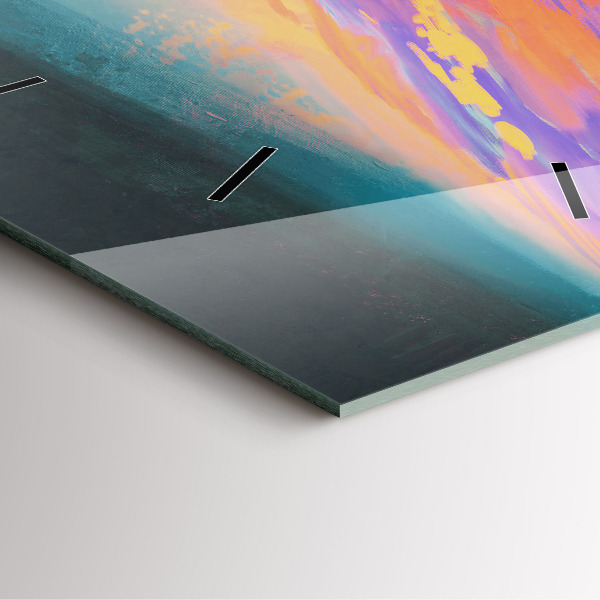 Szögletes fali üvegóra Plátói szerelem