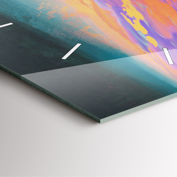 Szögletes fali üvegóra Plátói szerelem