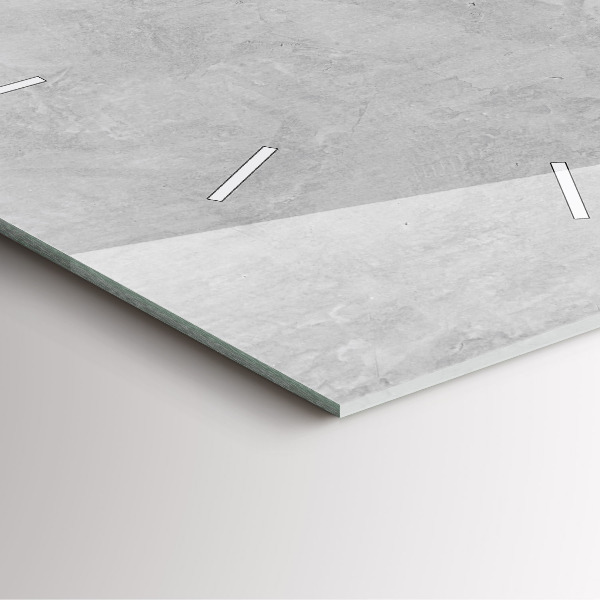 Szögletes fali üvegóra Kőfal