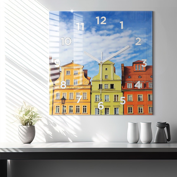 Szögletes fali üvegóra Wroclaw - Óváros