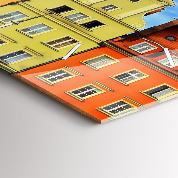 Szögletes fali üvegóra Wroclaw - Óváros