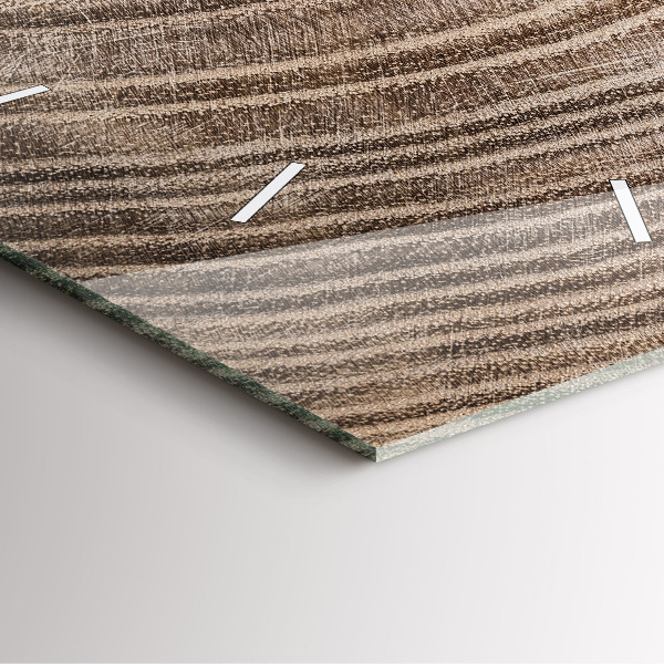 Szögletes fali üvegóra Törzs