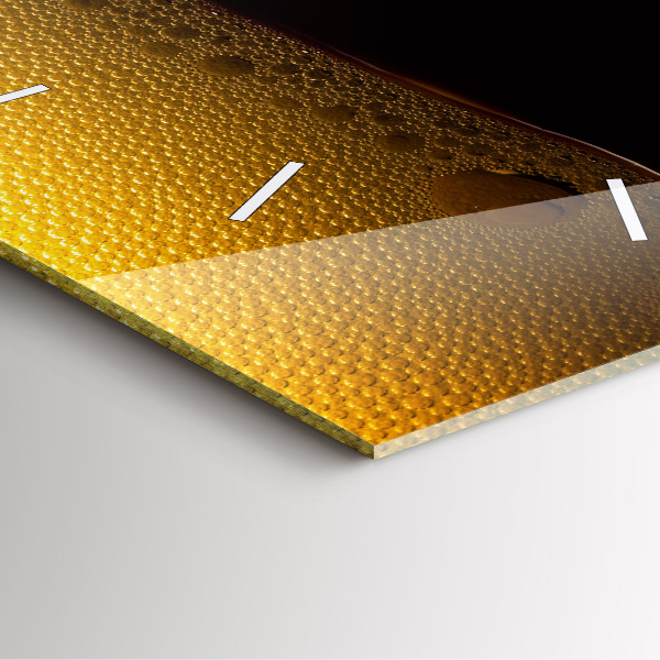 Szögletes fali üvegóra Narancslé