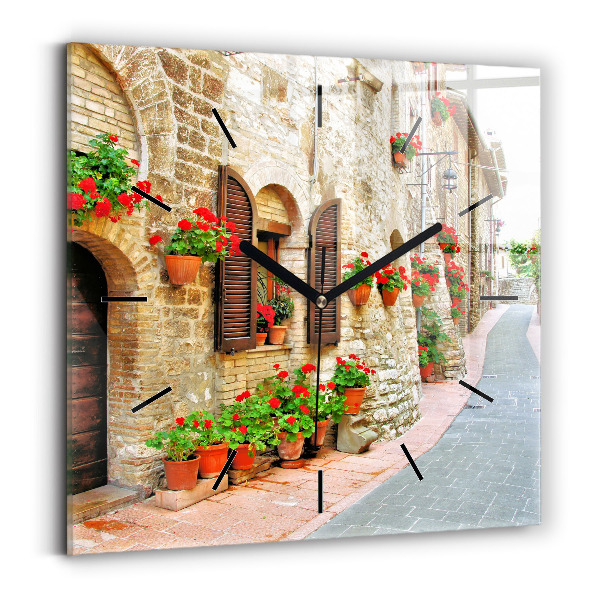 Szögletes fali üvegóra Festői utca