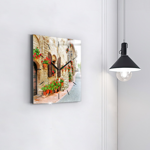 Szögletes fali üvegóra Festői utca