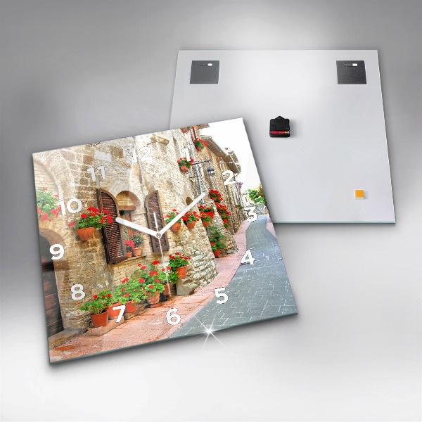 Szögletes fali üvegóra Festői utca