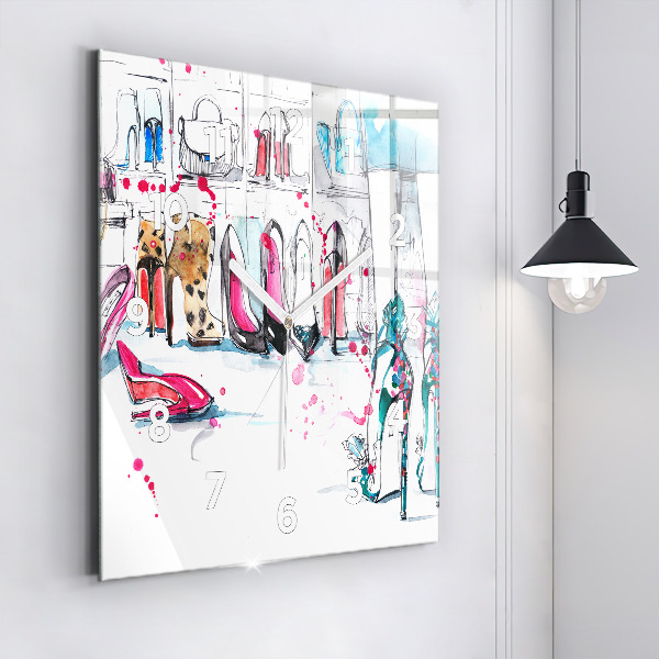 Szögletes fali üvegóra A nőiesség eleme