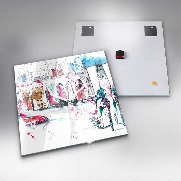 Szögletes fali üvegóra A nőiesség eleme