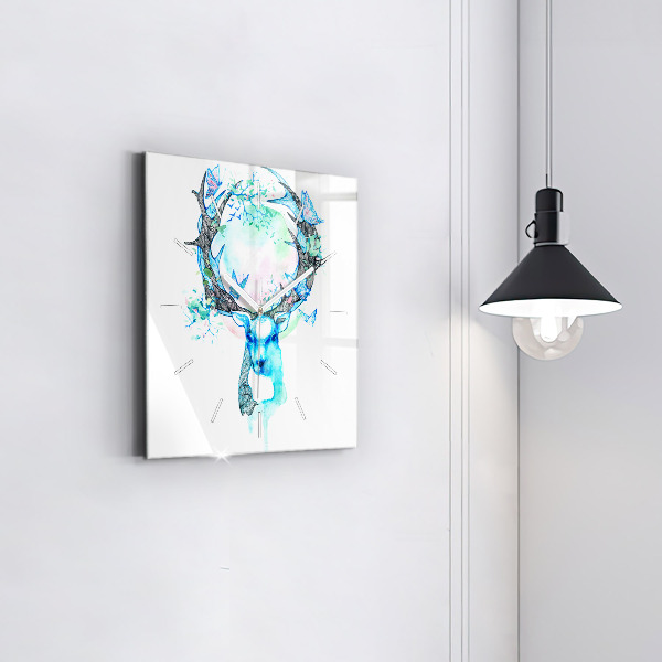 Szögletes fali üvegóra Szarvas illusztráció