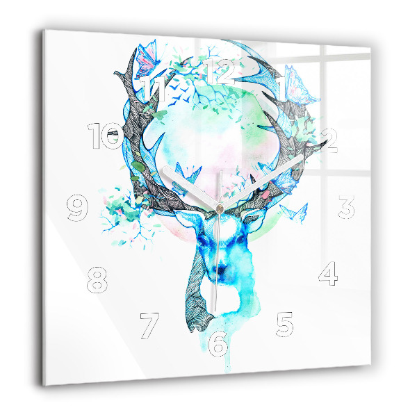 Szögletes fali üvegóra Szarvas illusztráció
