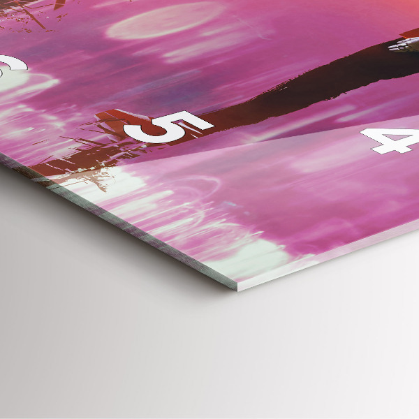 Szögletes fali üvegóra Kibertér