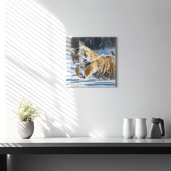 Szögletes fali üvegóra Bátor lépés előre