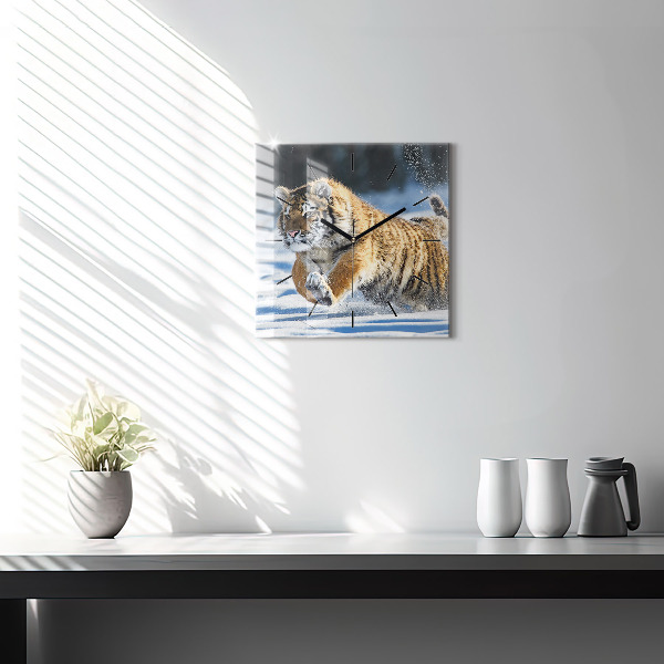 Szögletes fali üvegóra Bátor lépés előre