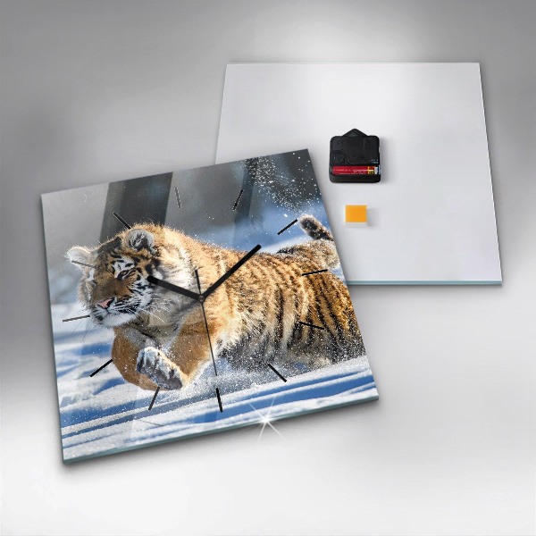 Szögletes fali üvegóra Bátor lépés előre