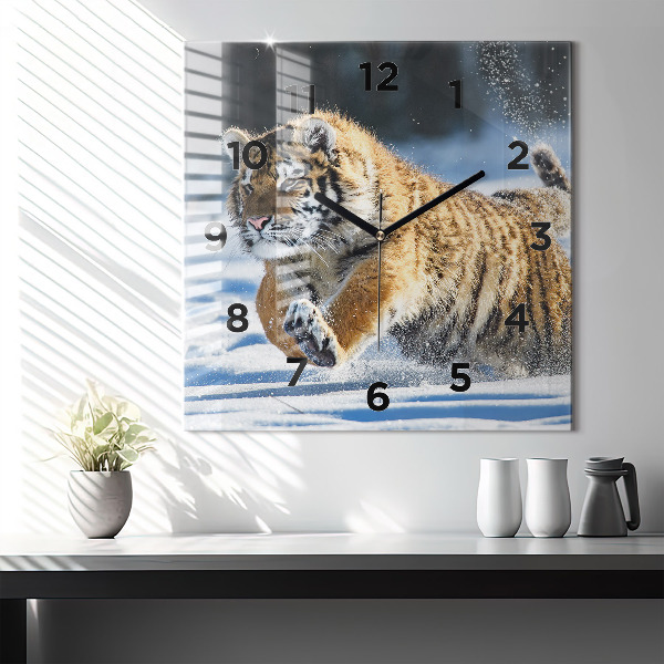 Szögletes fali üvegóra Bátor lépés előre