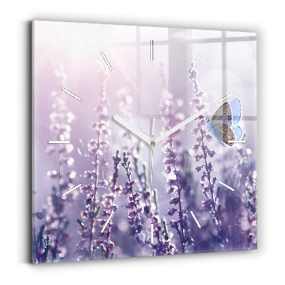 Szögletes fali üvegóra Absztrakció