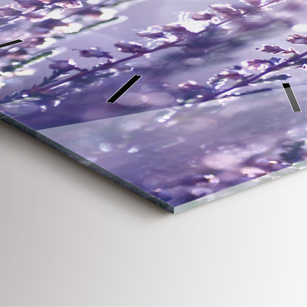 Szögletes fali üvegóra Absztrakció