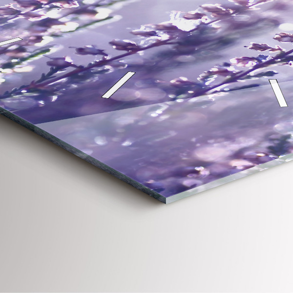 Szögletes fali üvegóra Absztrakció