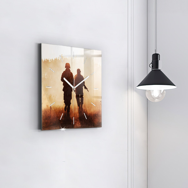 Szögletes fali üvegóra Egyesült Államok tengerészgyalogosai