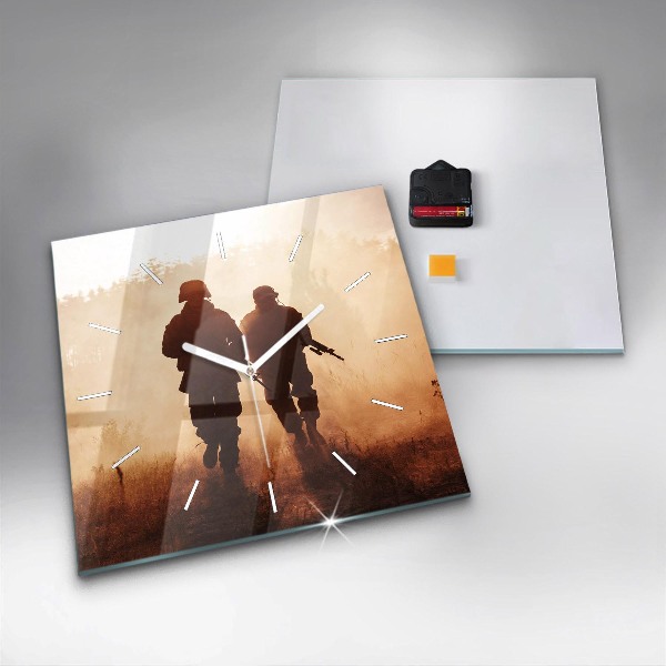 Szögletes fali üvegóra Egyesült Államok tengerészgyalogosai