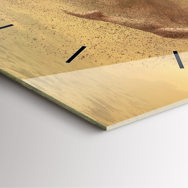 Szögletes fali üvegóra Nő az ábrán