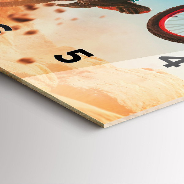 Szögletes fali üvegóra Kaszkadőr és az adrenalin