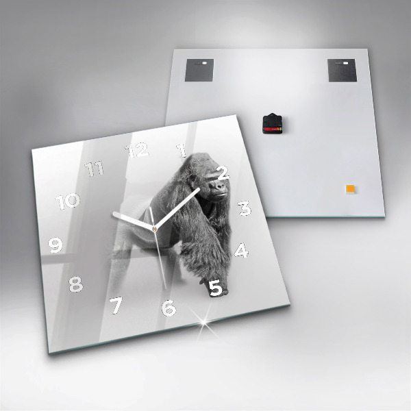 Szögletes fali üvegóra Állatművészeti gyűjtemény