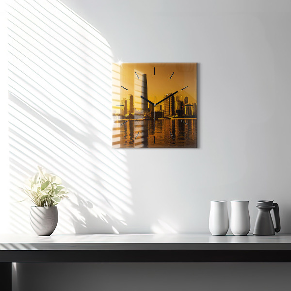 Szögletes fali üvegóra Zhujiang folyó Kína