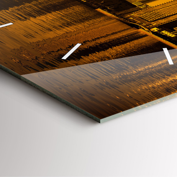 Szögletes fali üvegóra Zhujiang folyó Kína