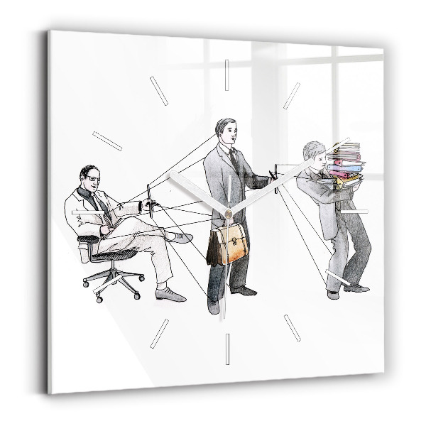 Szögletes fali üvegóra Bábemberek