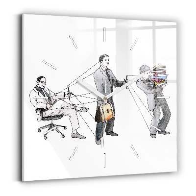 Szögletes fali üvegóra Bábemberek