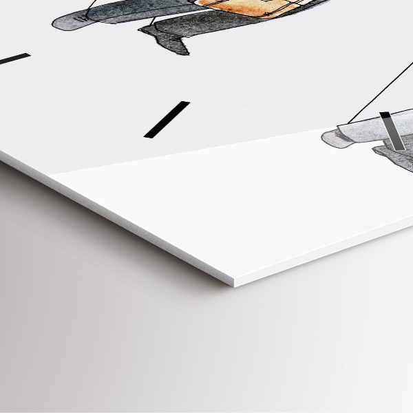 Szögletes fali üvegóra Bábemberek