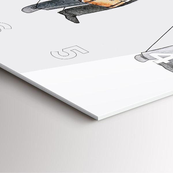 Szögletes fali üvegóra Bábemberek