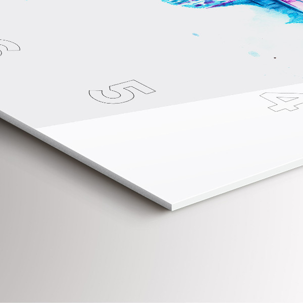 Szögletes fali üvegóra Cselló Park-tó