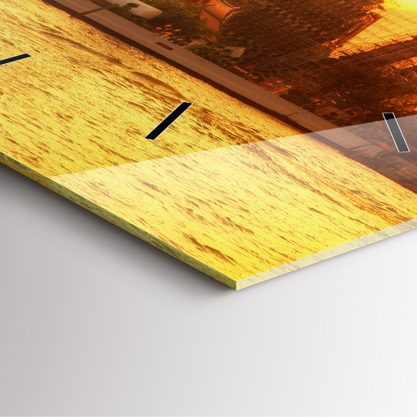 Szögletes fali üvegóra Wat Arun Bangkok Thaiföld