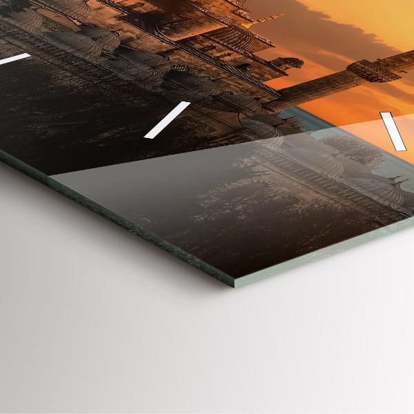 Szögletes fali üvegóra Mecset Isztambulban