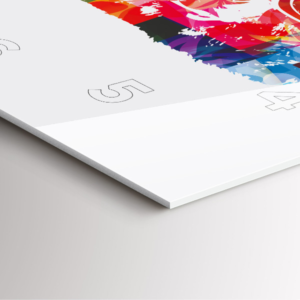 Szögletes fali üvegóra Medvefej