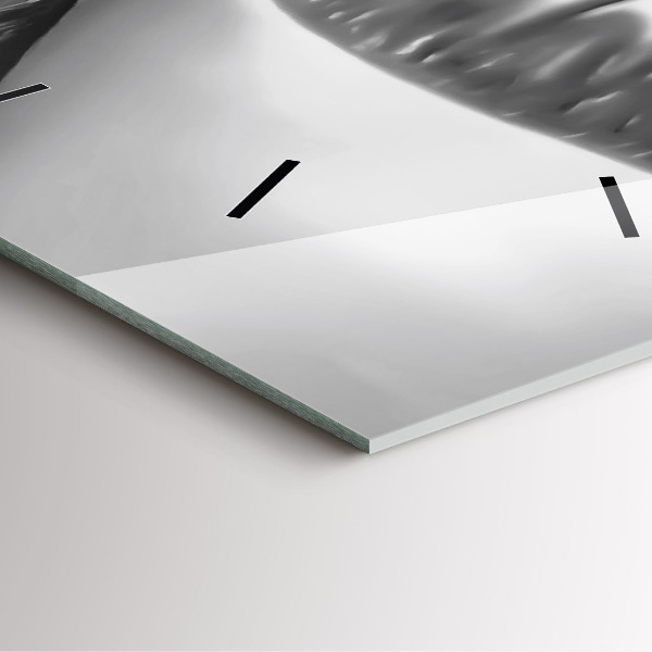 Szögletes fali üvegóra Női ajkak