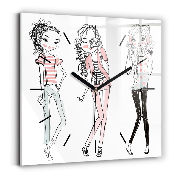 Szögletes fali üvegóra Női divat