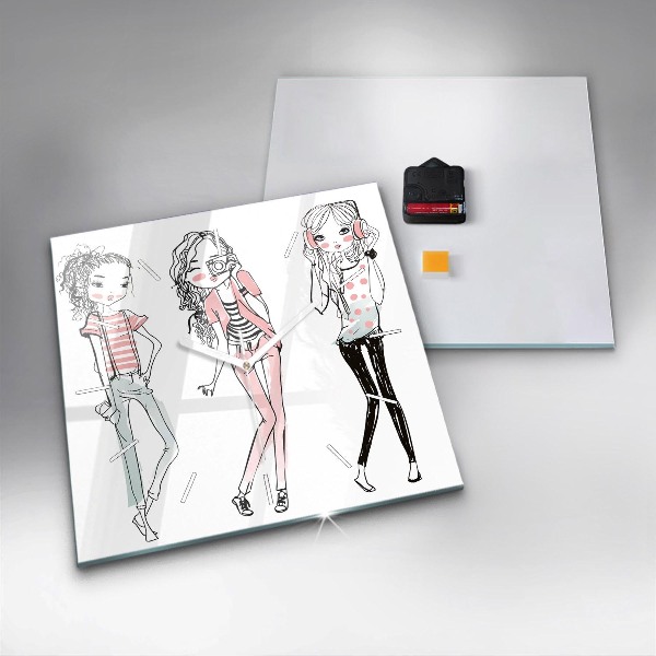 Szögletes fali üvegóra Női divat