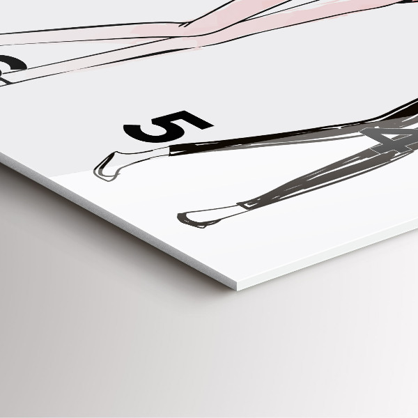 Szögletes fali üvegóra Női divat