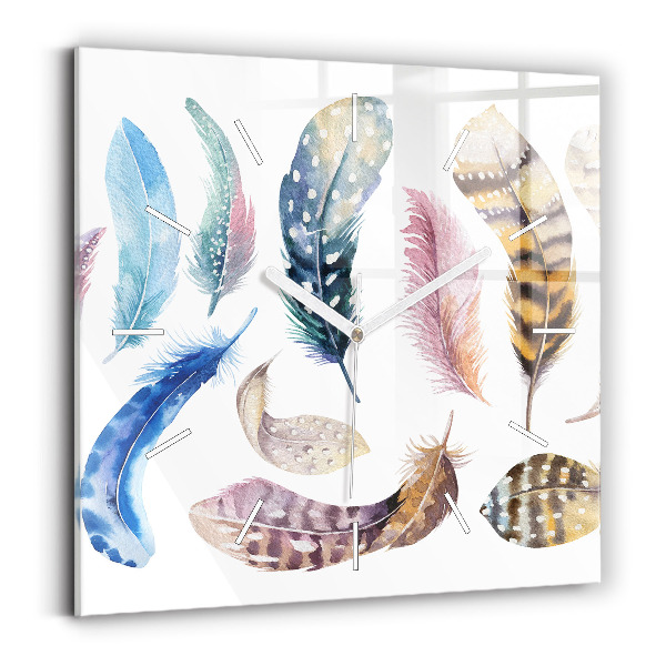 Szögletes fali üvegóra Retro művészeti illusztráció