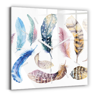 Szögletes fali üvegóra Retro művészeti illusztráció